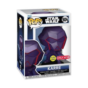 Star Wars: Visions The Twins - Karre (GITD) Pop Figure (Target Exclusive)