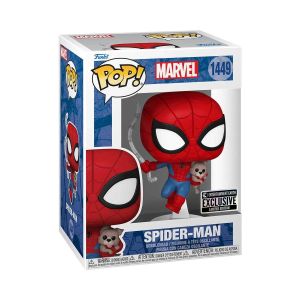 SpiderMan: Spiderman w/ Sandwhich the Dog Pop Figure (EE Exclusive)