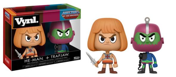 He-Man: He-Man & Trap Jaw Vynl Figure