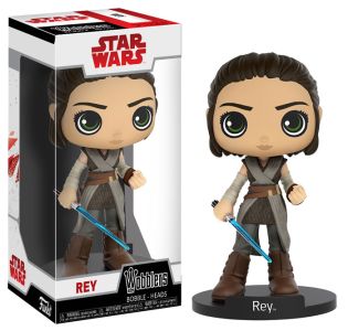 Bobble Head: Star Wars - Rey Wacky Wobbler Figure (The Last Jedi)