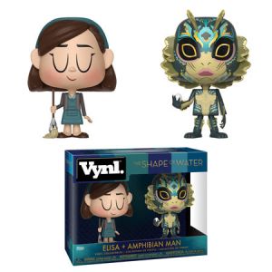 Shape of Water: Elisa & Amphibian Man Vynl Figure (2-Pack)