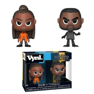 Black Panther: Shuri & T'Challa Vynl Figure (2-Pack)