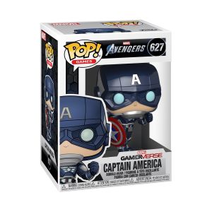 Avengers Game: Captain America (Stark Tech Suit) Pop Figure