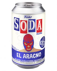 Marvel Lucha Libre: El Aracno (SpiderMan) Vinyl Soda Figure (Limited Edition: 15,000 PCS)