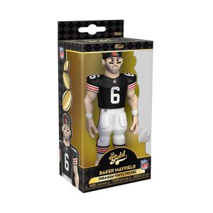 NFL Stars: Browns - Baker Mayfield (Home Uniform) 5'' Vinyl Gold Figure