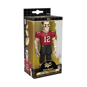 NFL Stars: Buccaneers - Tom Brady (Home Uniform) 5'' Vinyl Gold Figure