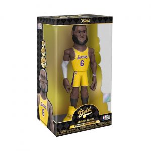 NBA Stars: Lakers - LeBron 12'' Vinyl Gold Figure