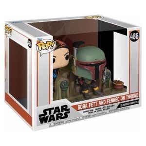 Star Wars: Mandalorian - Boba Fett & Fennec Shand Deluxe Movie Moment Pop Figure