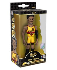 NBA Stars: Hawks - Trae Young (Alternate Uni) 5'' Vinyl Gold Figure