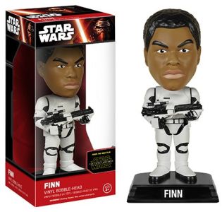 Bobble Head: Star Wars - Finn Stormtrooper Wacky Wobbler Figure (The Force Awakens)