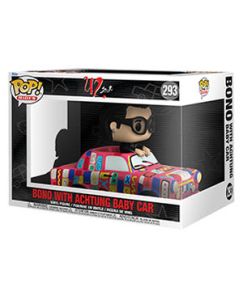 Pop Rocks: U2 - Bono w/ Achtung Baby Car Super Pop Deluxe Ride Figure