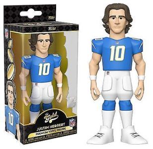 NFL Stars: Chargers - Justin Herbert 5'' Vinyl Gold Figure