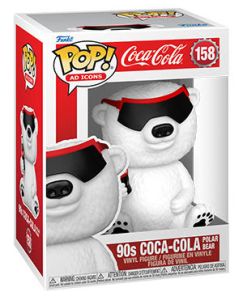 Ad Icons: Coca-Cola - Polar Bear (90's) Pop Figure