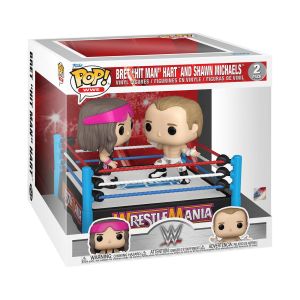 WWE: Bret Hart vs Shawn Michaels Moment Pop Figure