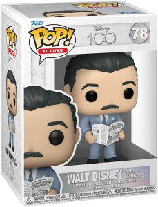 Disney: 100th Anniversary - Walt w/ Magazine Pop Figure