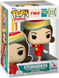 AD Icons: TWA - Stewardess Pop Figure