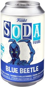 Blue Beetle: Blue Beetle Vinyl Soda Figure