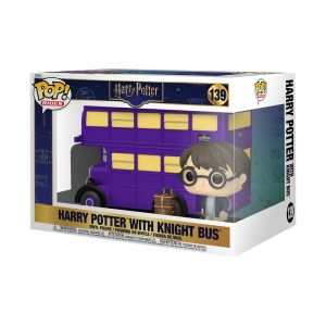 Harry Potter: Harry w/ Knight Bus Super Deluxe Pop Rides Figure