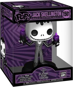 Nightmare Before Christmas: Jack Skellington w/ Candles Light Up 6'' Super Pop Figure