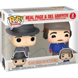 Planes, Trains, and Automobiles: Neal Page and Del Griffith Pop Figure (2-Pack)