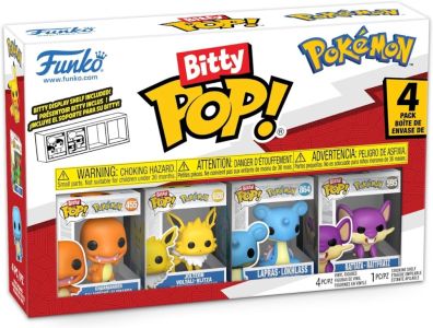 Pokemon: Charmander Bitty Pop Figures (4-Pack)
