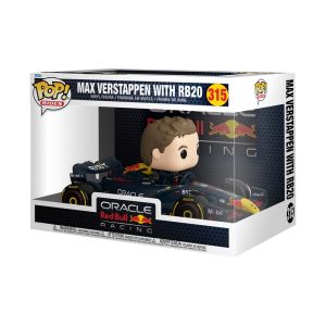 Racing Stars: Oracle Red Bull Racing - Max Verstappen w/ RB20 Pop Ride Figure