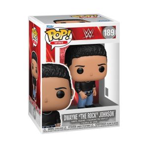 WWE: Dwayne The Rock Johnson w/ Fanny Pack Pop Figure