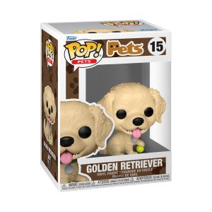 Funko Pets: Golden Retriever Dog Pop Figure