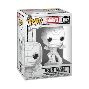 Marvel: Sketched - Iron Man Pop Figure