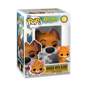 Disney: Oliver & Company - Dodger w/ Oliver Pop & Buddy Figure