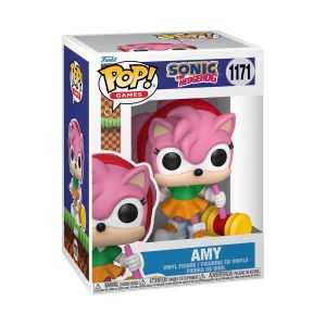 Sonic the Hedgehog: Amy Rose w/ Piko Hammer Pop Figure