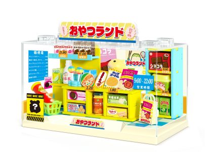 Diorama Box Large - Snack Bar Figure