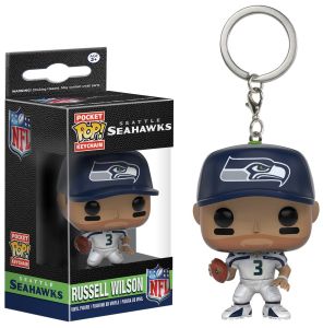 Key Chain: NFL Stars - Russell Wilson Pocket POP Vinyl