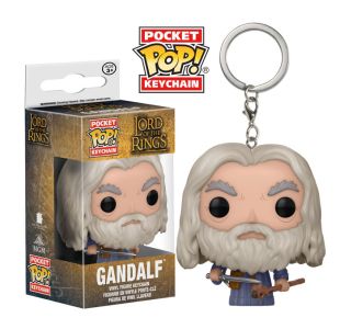Key Chain: Lord of the Rings - Gandalf Pocket Pop Vinyl