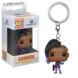 Key Chain: Overwatch - Sombra Pocket Pop Vinyl