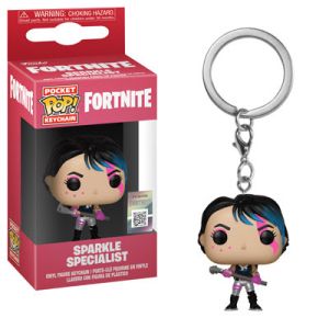 Key Chain: Fortnite - Sparkle Specialist Pocket Pop Vinyl