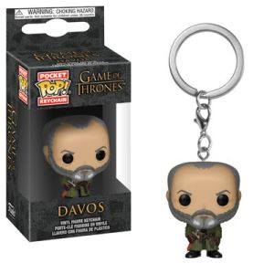 Key Chain: Game of Thrones - Davos Pocket Pop Vinyl