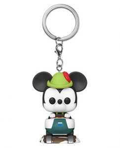 Key Chain: Disney 65th - Mickey Mouse (Matterhorn Bobsled) Pocket Pop