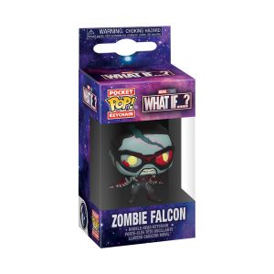 Key Chain: Marvel's What If - Zombie Falcon Pocket Pop