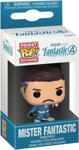 Key Chain: Fantastic Four First Step - Mr. Fantastic Pocket Pop Figure