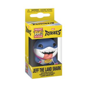 Key Chain: Marvel Rivals - Jeff the Land Shark Pop