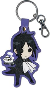 Key Chain: Black Butler - Sebastian SD PU