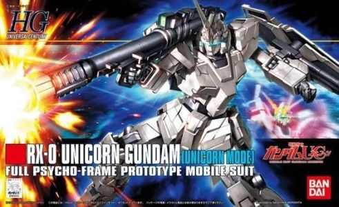 Gundam Unicorn: RX-0 Unicorn Gundam HGUC 1/144 Model Kit Figure
