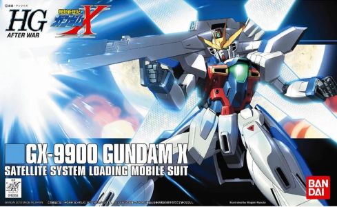 Gundam X: GX-9900 Gundam X Satellite System Loading HG Model Kit Figure