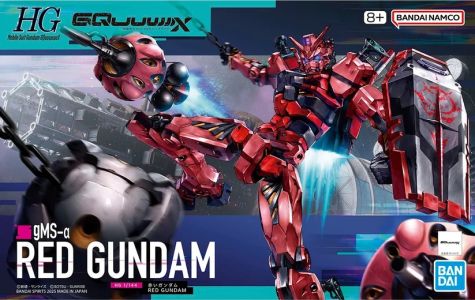 Gundam GQuuuuuuX: Red Gundam gMS-a HG 1/144 Model Kit Figure