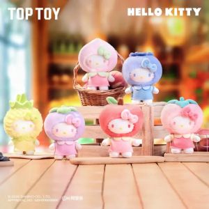 [DISPLAY] Hello Kitty Fruity Paradise Vinyl Plush Keychain Blind Box (Display of 6)