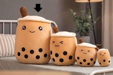 Foodies: Boba Tea Squishy Pillow 20'' Plush 
