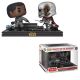 Star Wars: The Duel - Finn Vs. Captain Phasma Movie Moment Pop Vinyl Figure (The Last Jedi) <font class=''item-notice''>[<b>New!</b>: 5/2/2024]</font>