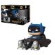 Batman: 80th Anniversary - Batman w/ Batmobile (1950) Pop Rides Vinyl Figure <font class=''item-notice''>[<b>Street Date</b>: 9/30/2027]</font>