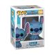 Disney: Stitch Sitting (Smile) Pop Figure (Lilo & Stitch) <font class=''item-notice''>[<b>New!</b>: 8/31/2023]</font>